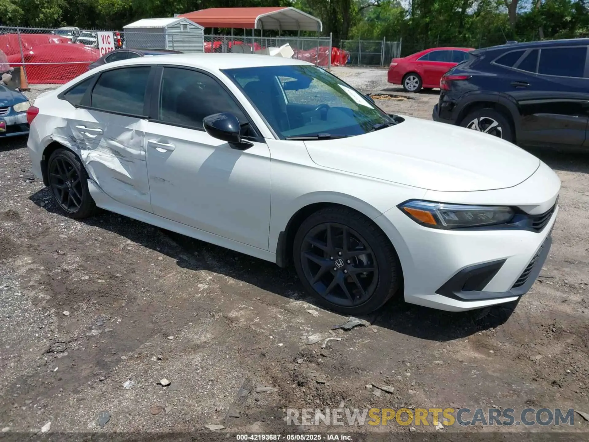 1 Photograph of a damaged car 2HGFE2F5XRH536250 HONDA CIVIC 2024