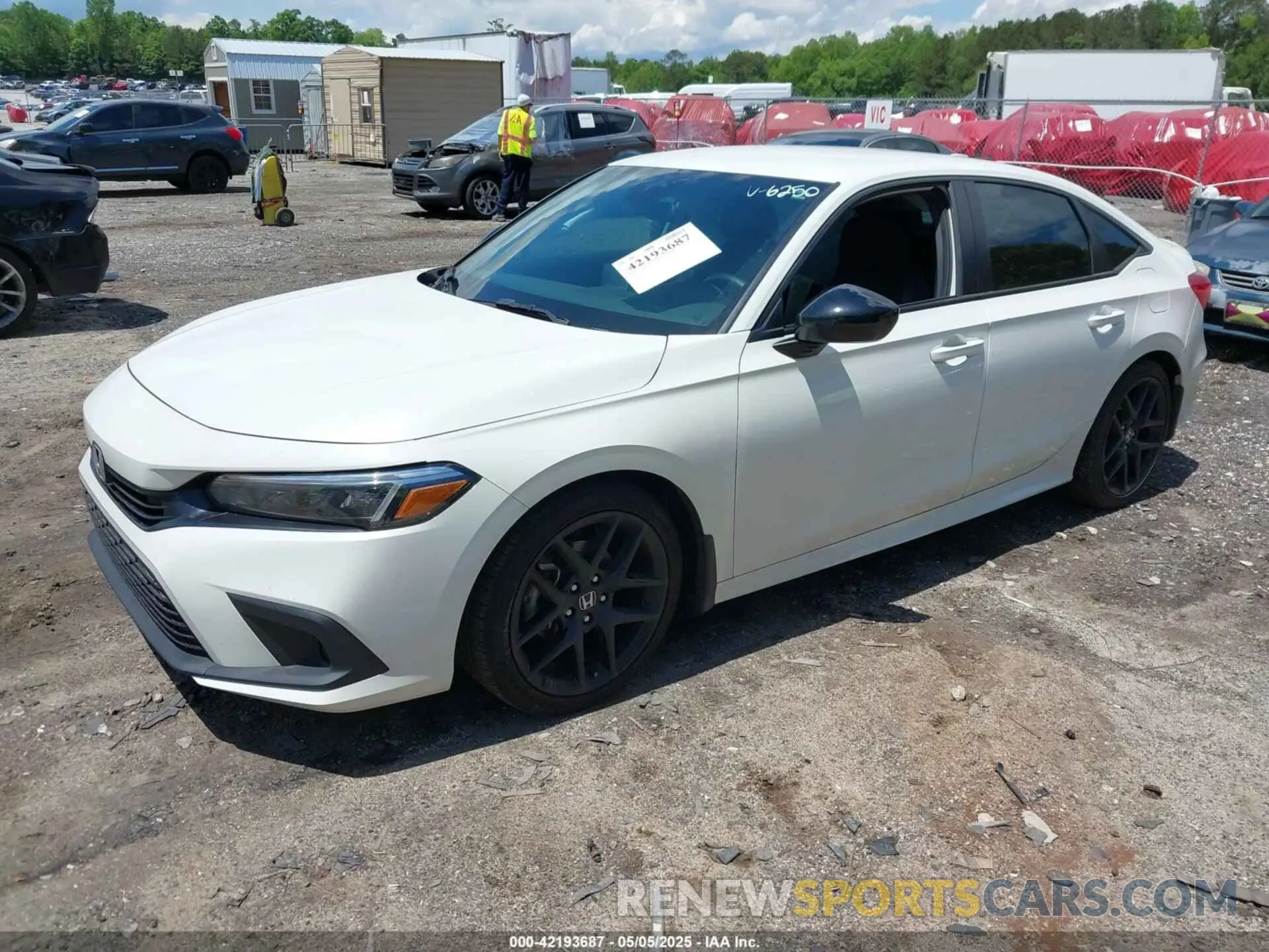 2 Photograph of a damaged car 2HGFE2F5XRH536250 HONDA CIVIC 2024