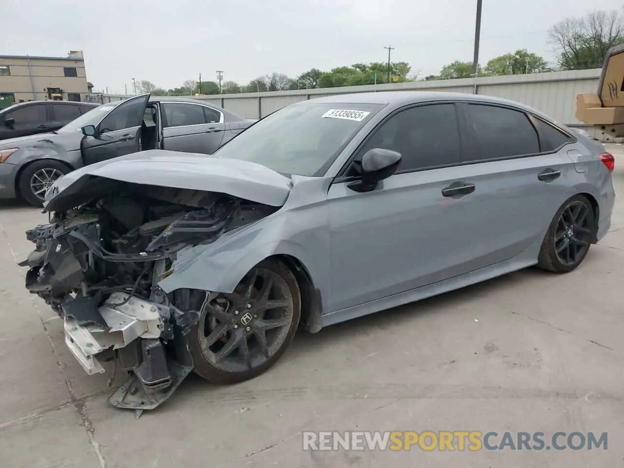 1 Photograph of a damaged car 2HGFE2F5XRH551413 HONDA CIVIC 2024