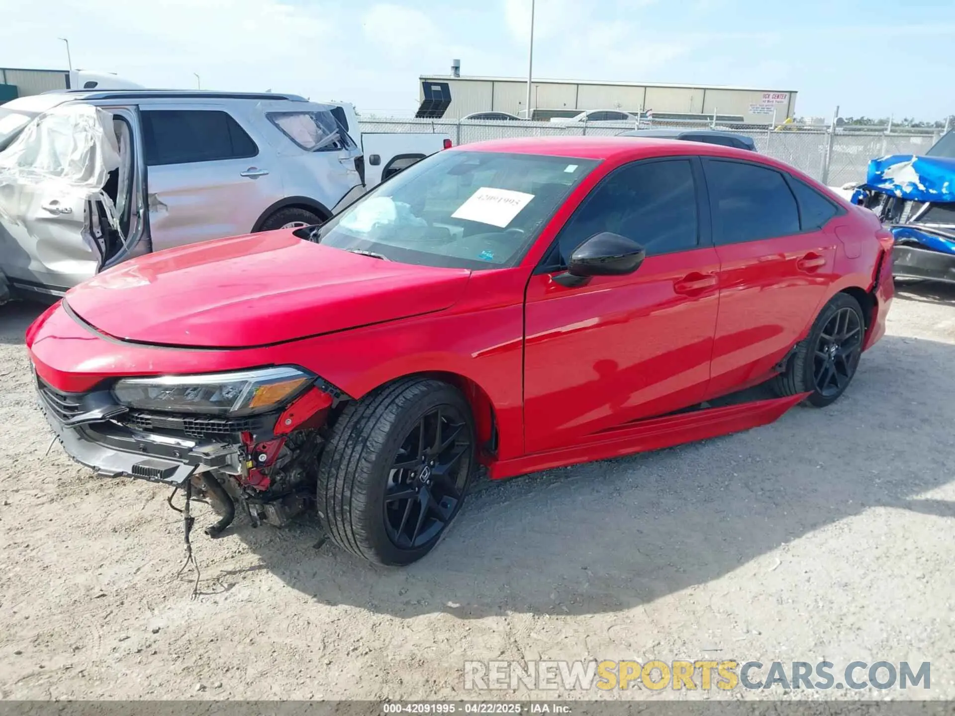 2 Photograph of a damaged car 2HGFE2F5XRH552612 HONDA CIVIC 2024