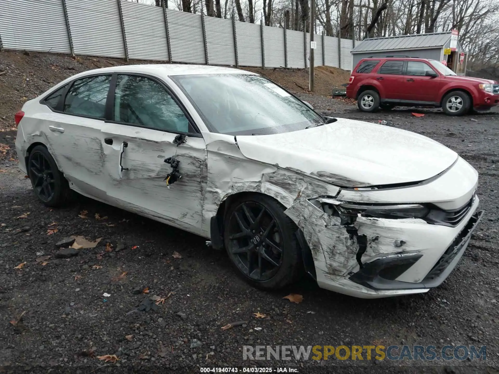 1 Photograph of a damaged car 2HGFE2F5XRH557468 HONDA CIVIC 2024