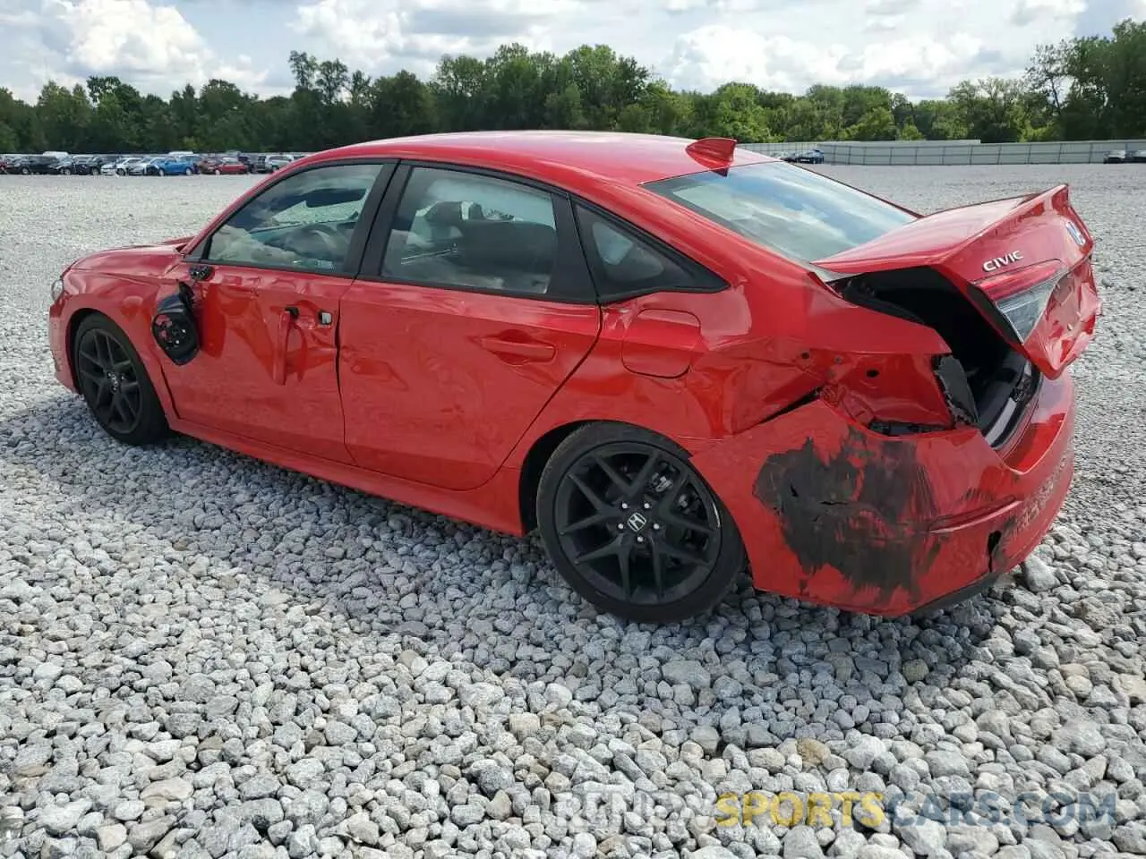 2 Photograph of a damaged car 2HGFE2F5XRH561763 HONDA CIVIC 2024