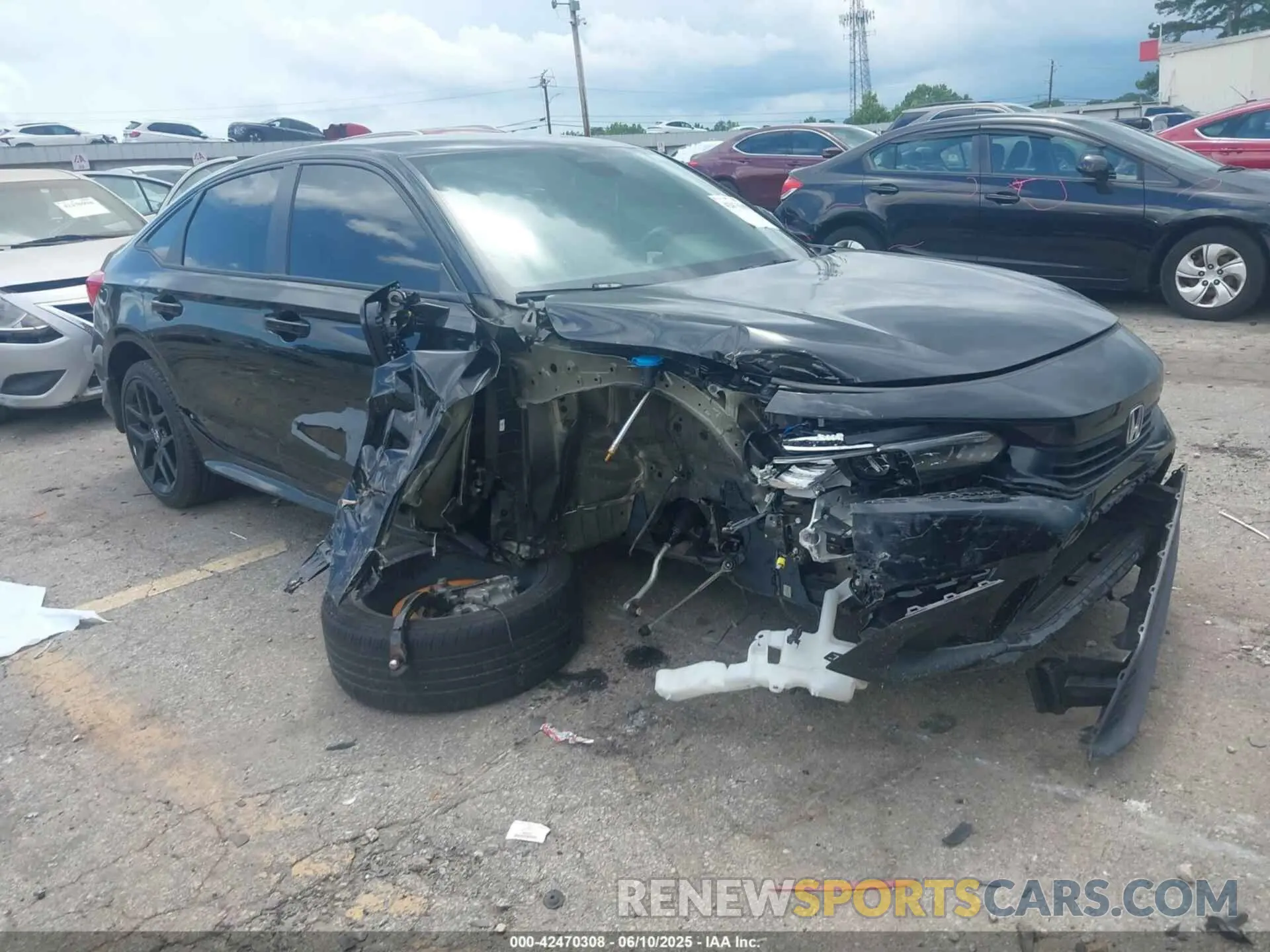 6 Photograph of a damaged car 2HGFE2F5XRH567210 HONDA CIVIC 2024