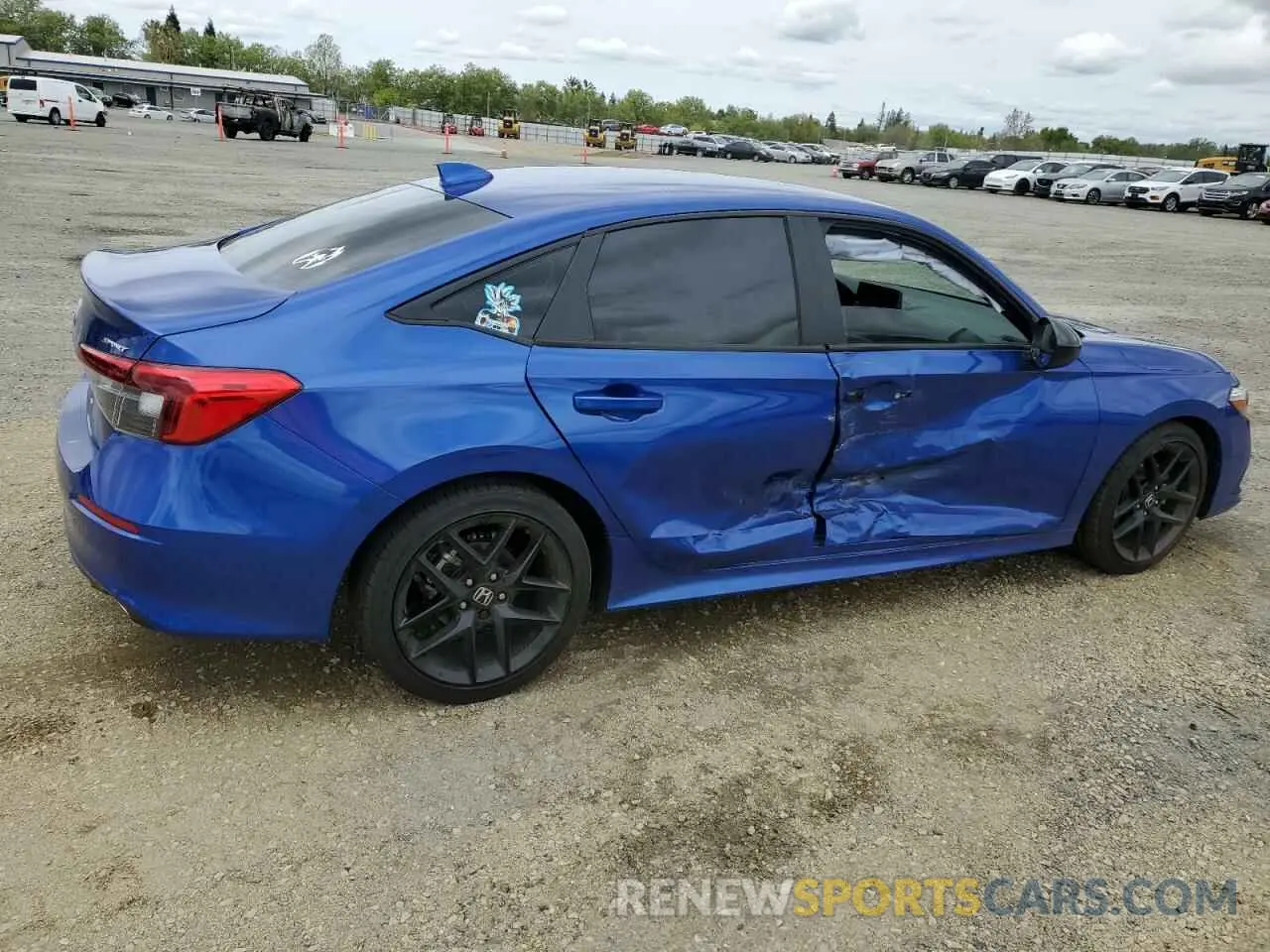 3 Photograph of a damaged car 2HGFE2F5XRH574223 HONDA CIVIC 2024