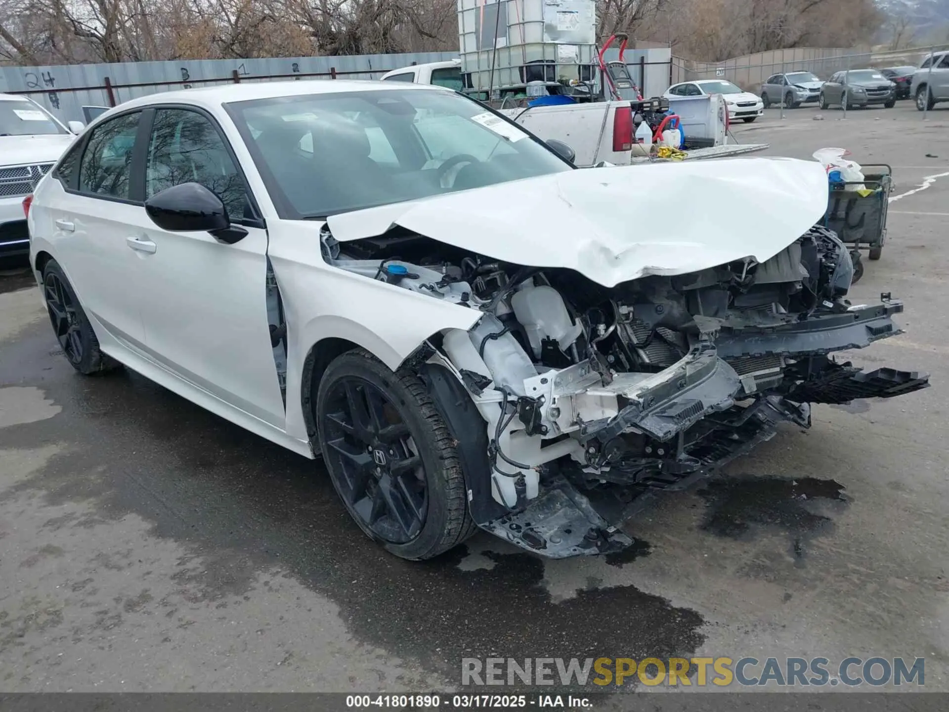1 Photograph of a damaged car 2HGFE2F5XRH574853 HONDA CIVIC 2024