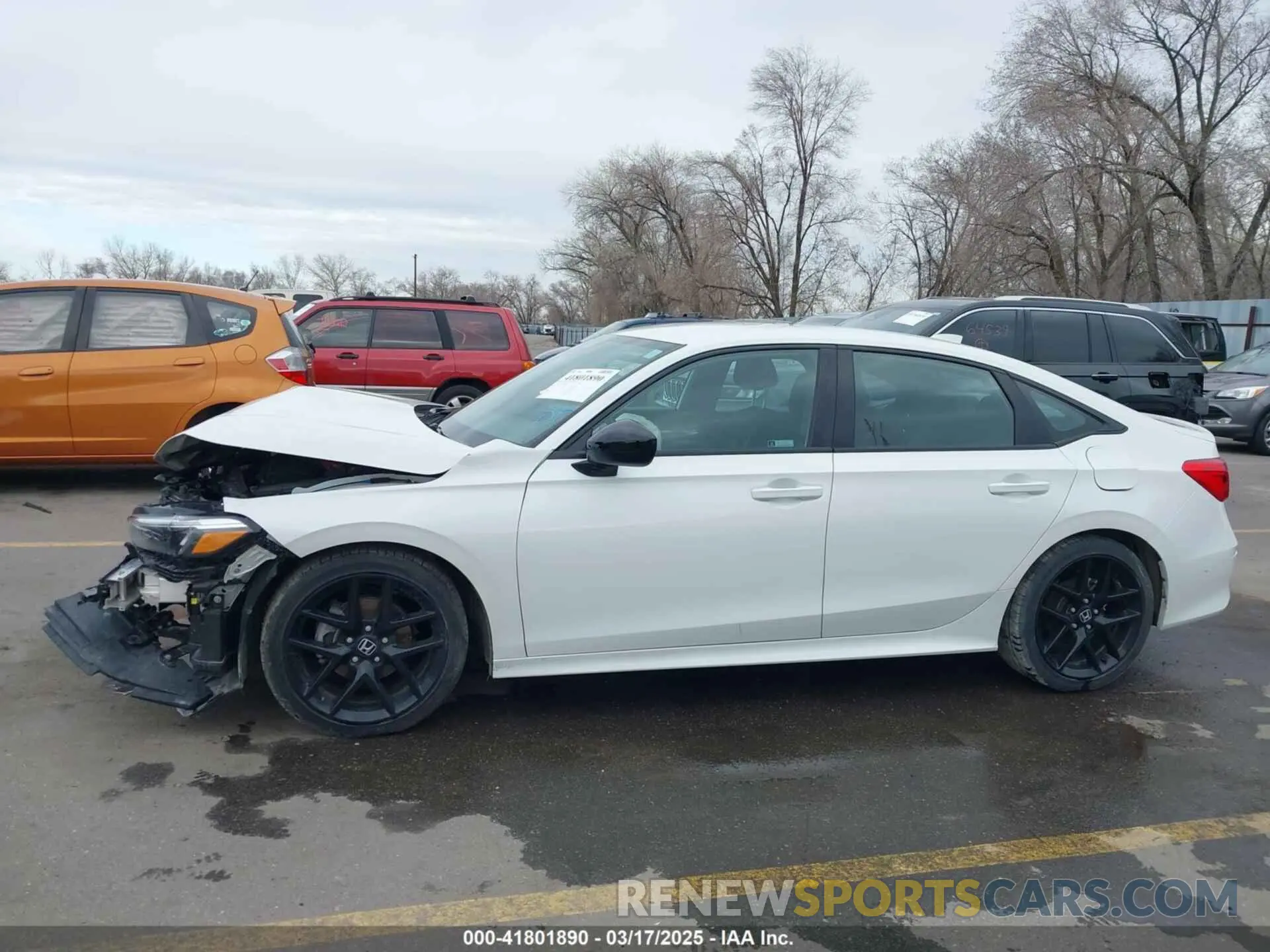 15 Photograph of a damaged car 2HGFE2F5XRH574853 HONDA CIVIC 2024