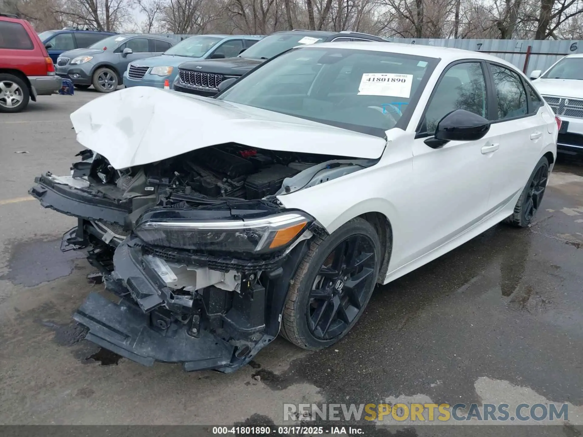 2 Photograph of a damaged car 2HGFE2F5XRH574853 HONDA CIVIC 2024