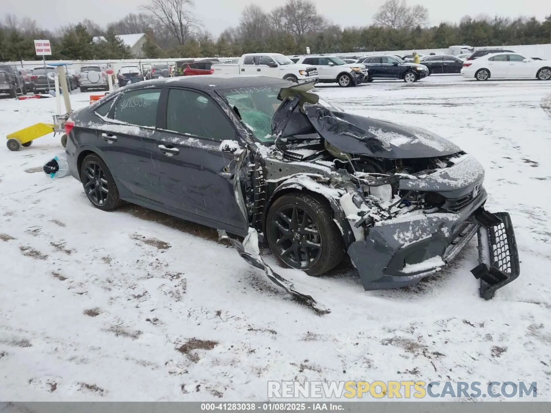 13 Photograph of a damaged car 2HGFE2F5XRH577686 HONDA CIVIC 2024