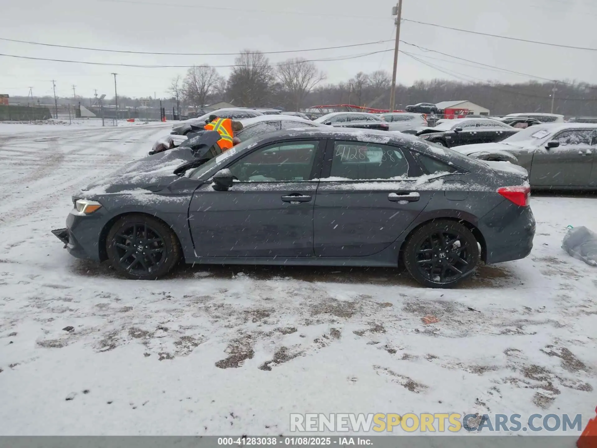 14 Photograph of a damaged car 2HGFE2F5XRH577686 HONDA CIVIC 2024