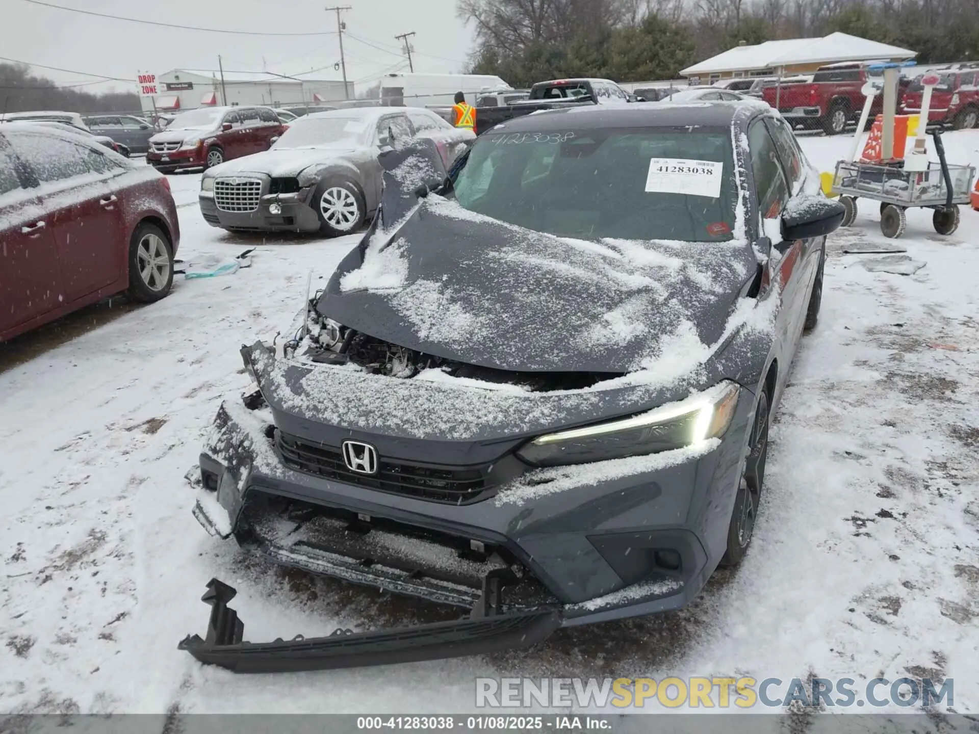 2 Photograph of a damaged car 2HGFE2F5XRH577686 HONDA CIVIC 2024