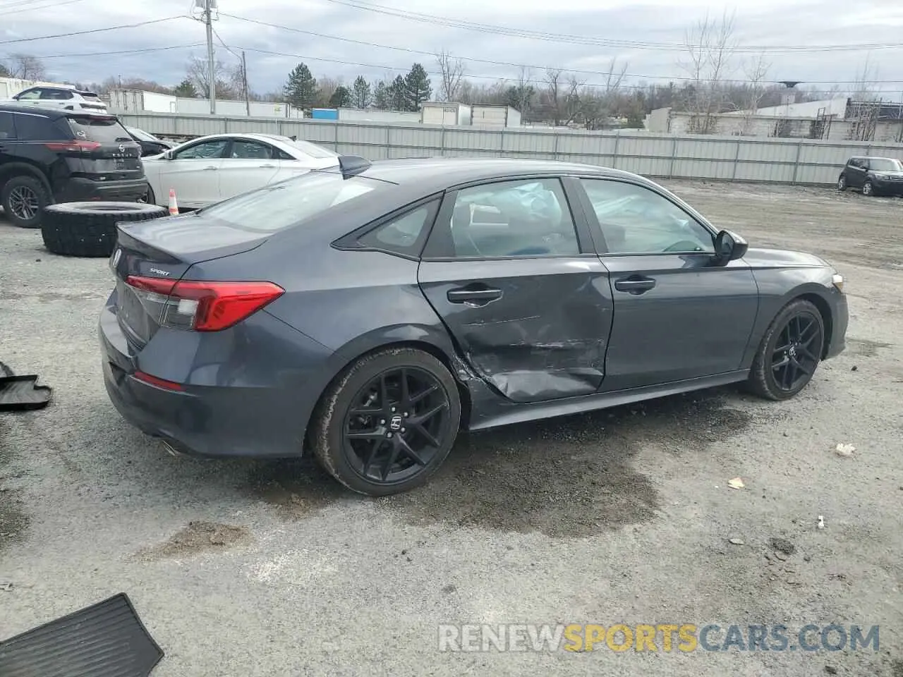 3 Photograph of a damaged car 2HGFE2F5XRH580233 HONDA CIVIC 2024