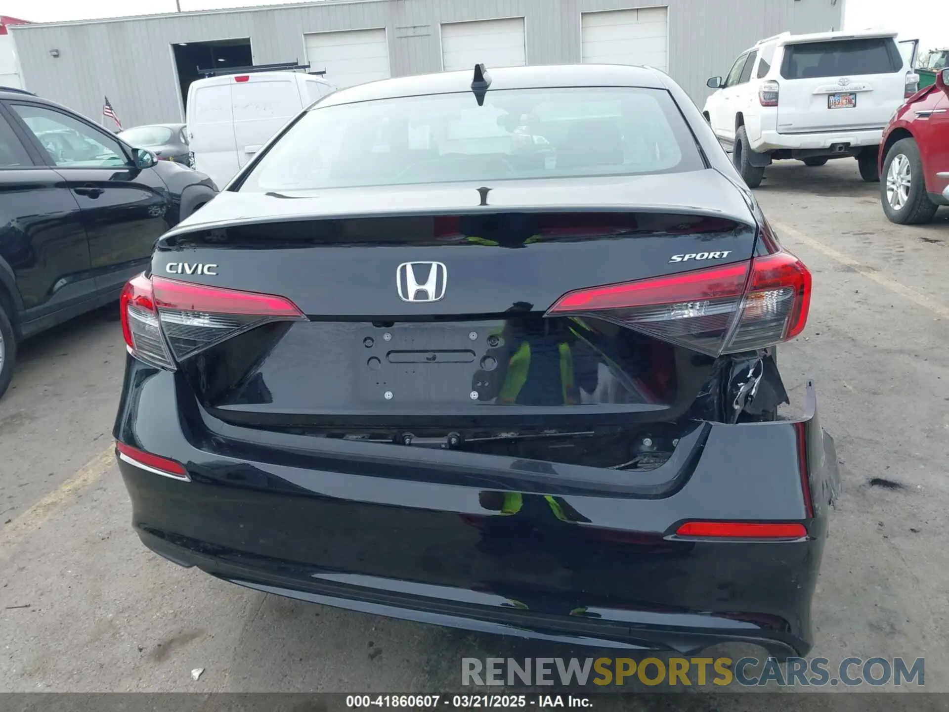 16 Photograph of a damaged car 2HGFE2F5XRH582161 HONDA CIVIC 2024