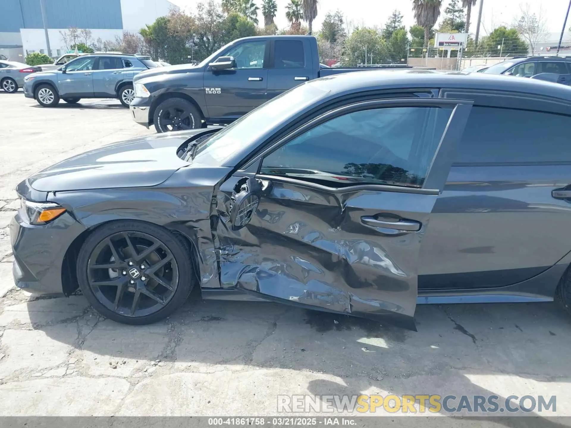 6 Photograph of a damaged car 2HGFE2F5XRH594049 HONDA CIVIC 2024