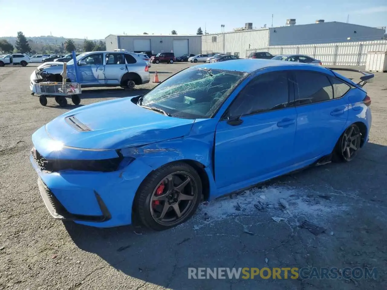 1 Photograph of a damaged car JHMFL5G49RX002730 HONDA CIVIC 2024