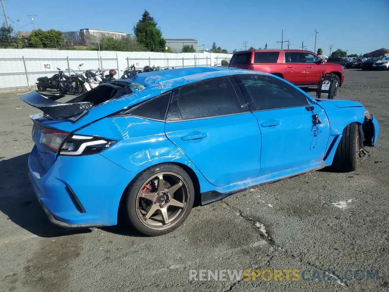 3 Photograph of a damaged car JHMFL5G49RX002730 HONDA CIVIC 2024