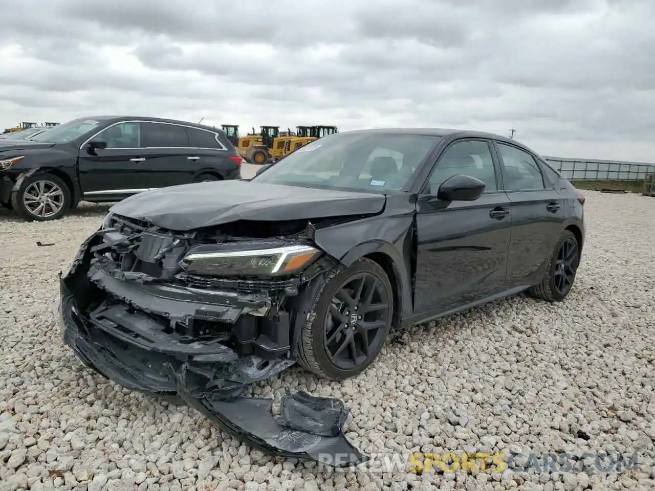 1 Photograph of a damaged car 19XFL2H80SE002669 HONDA CIVIC 2025