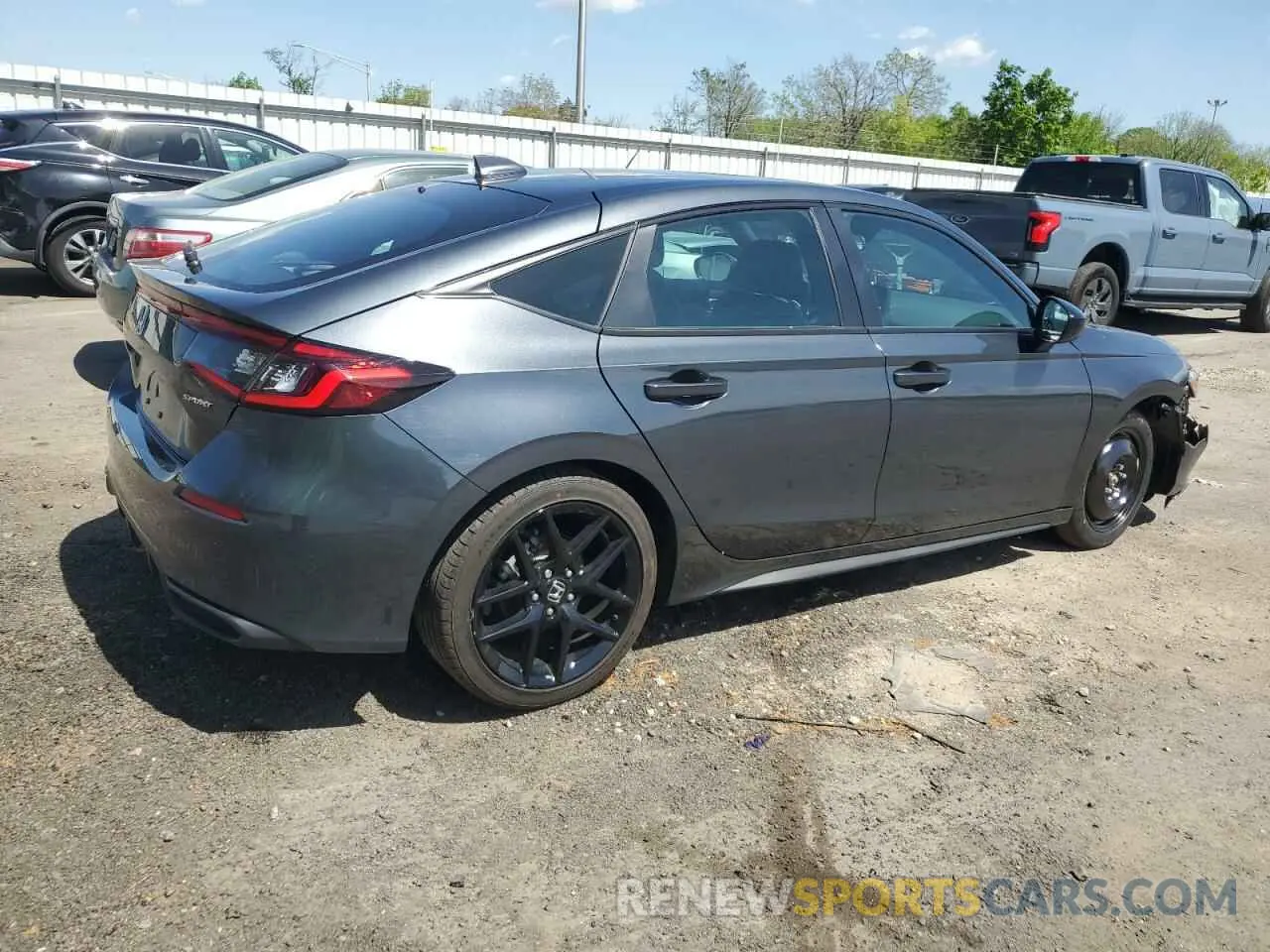 3 Photograph of a damaged car 19XFL2H80SE003238 HONDA CIVIC 2025