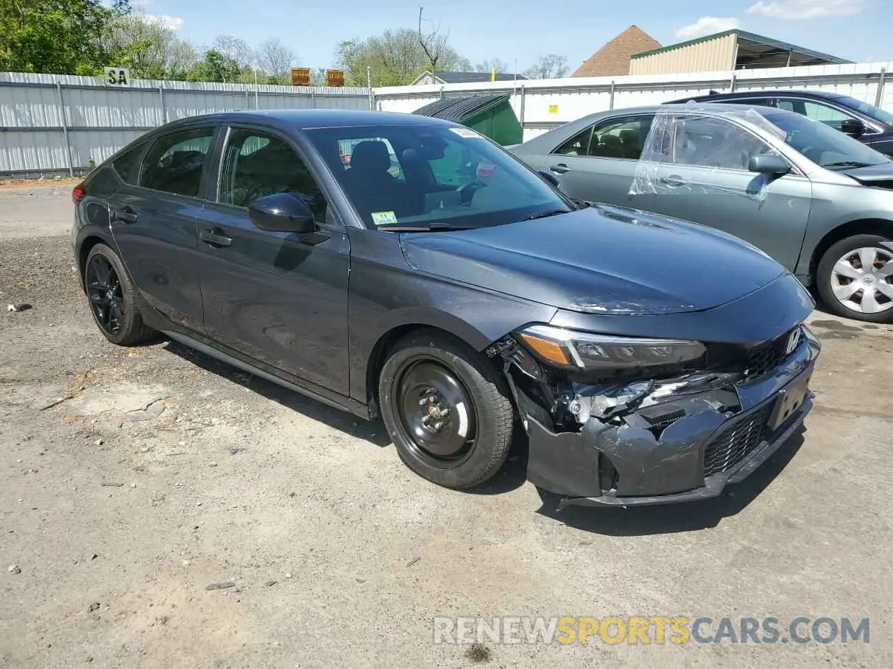 4 Photograph of a damaged car 19XFL2H80SE003238 HONDA CIVIC 2025