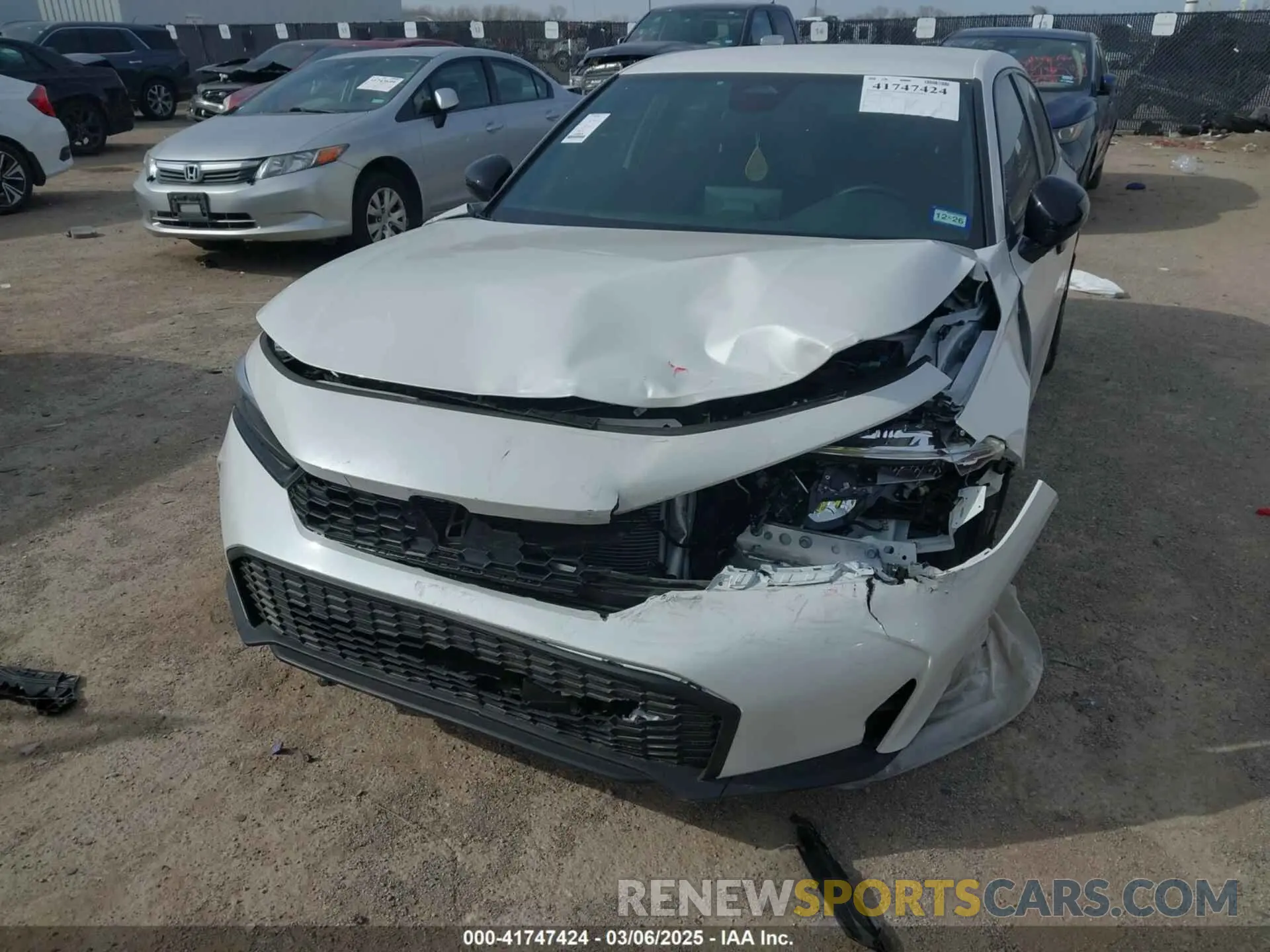 6 Photograph of a damaged car 19XFL2H80SE004938 HONDA CIVIC 2025