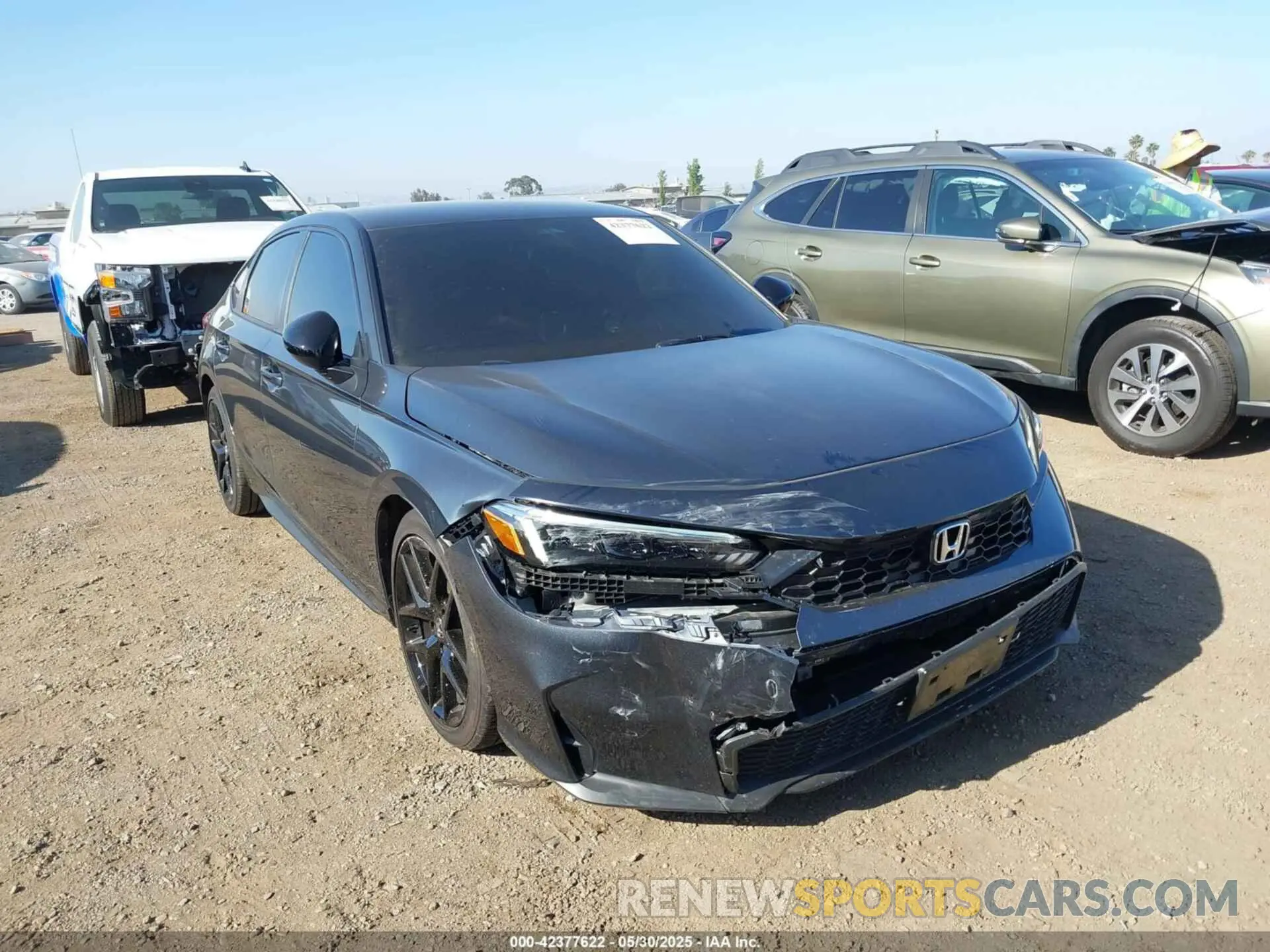 6 Photograph of a damaged car 19XFL2H80SE013705 HONDA CIVIC 2025