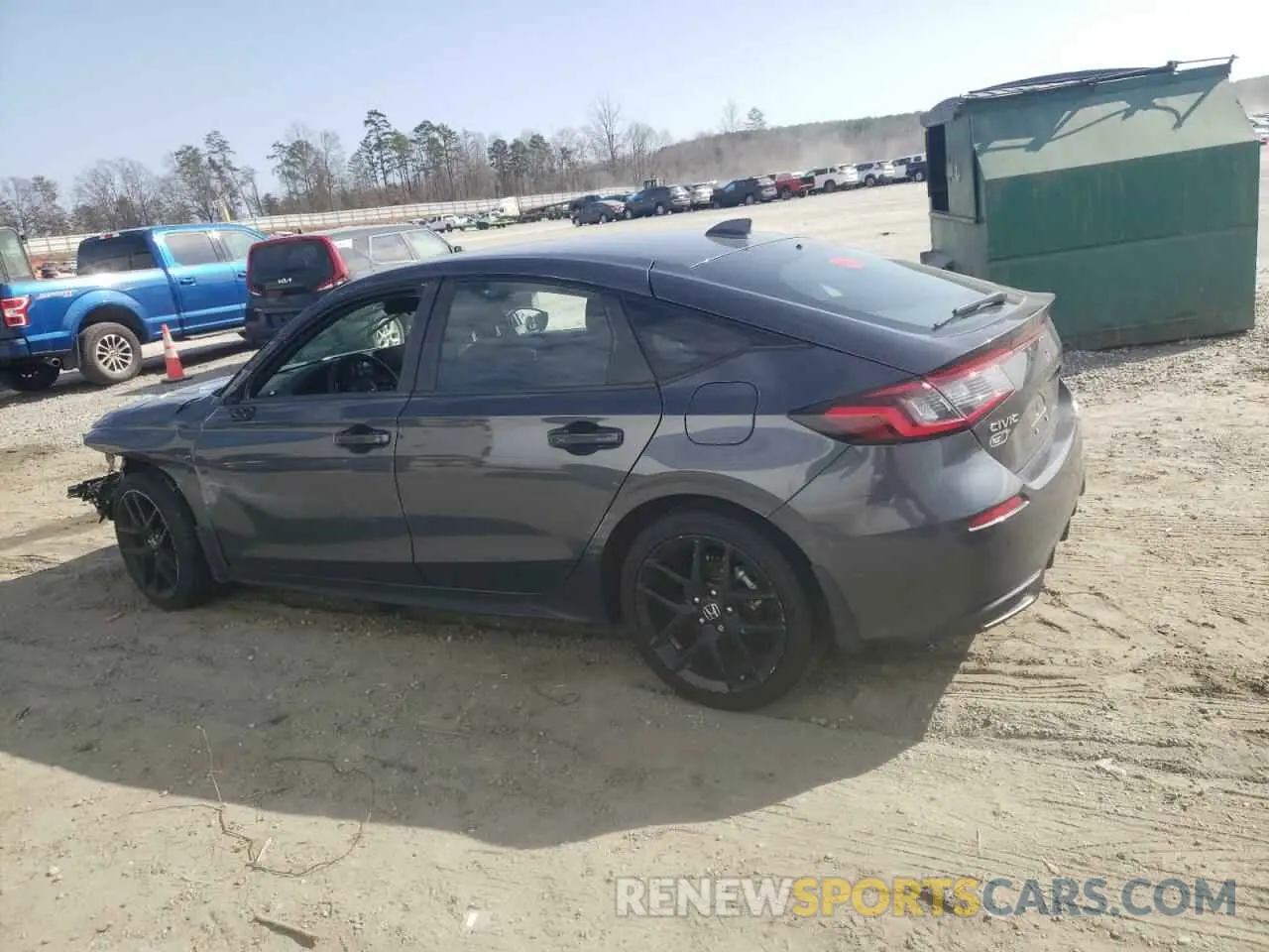 2 Photograph of a damaged car 19XFL2H81SE000297 HONDA CIVIC 2025