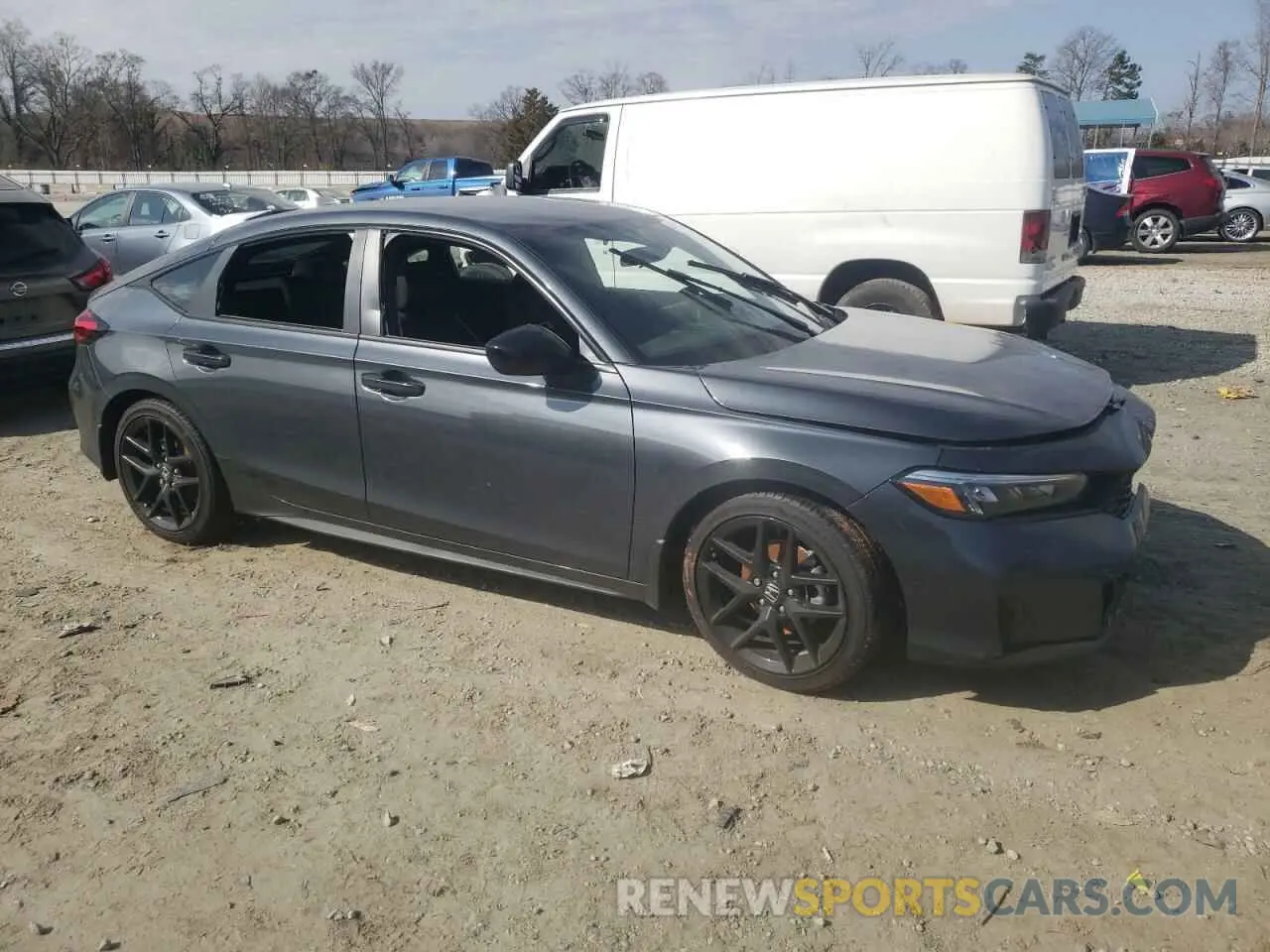 4 Photograph of a damaged car 19XFL2H81SE000297 HONDA CIVIC 2025
