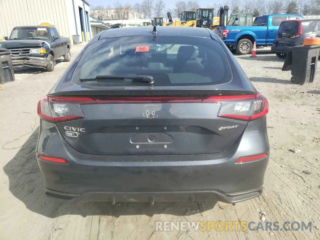 6 Photograph of a damaged car 19XFL2H81SE000297 HONDA CIVIC 2025