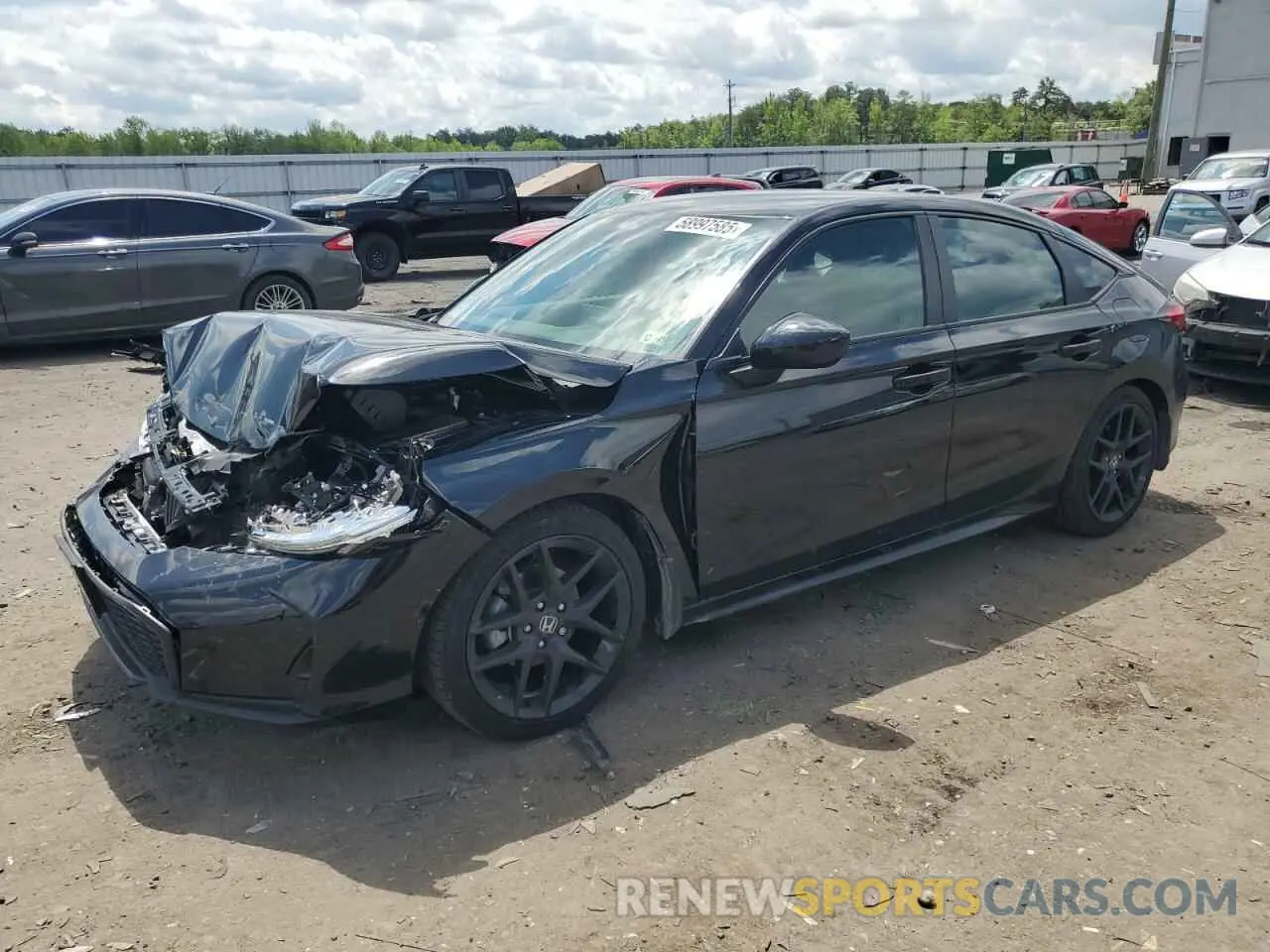 1 Photograph of a damaged car 19XFL2H81SE012918 HONDA CIVIC 2025