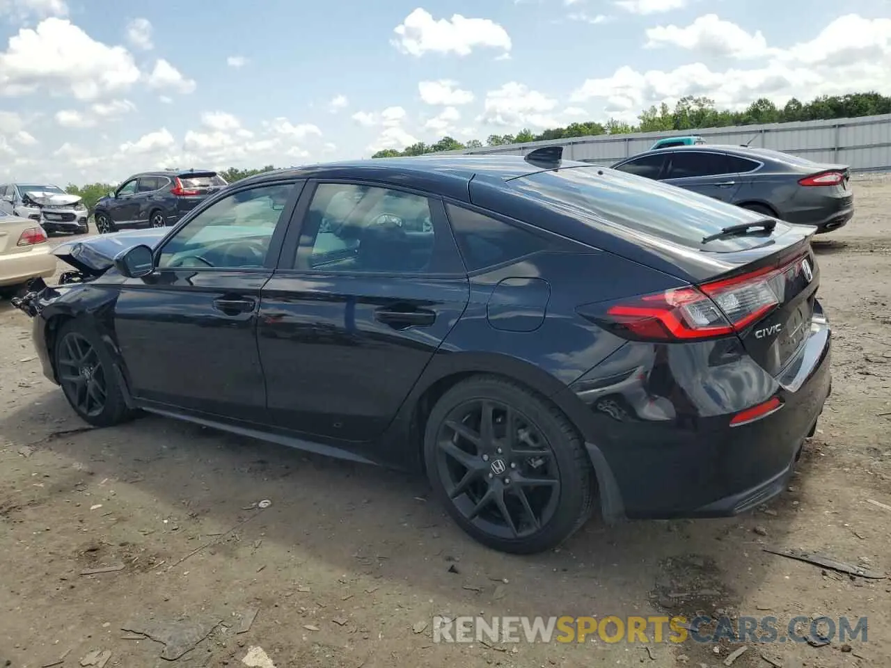 2 Photograph of a damaged car 19XFL2H81SE012918 HONDA CIVIC 2025