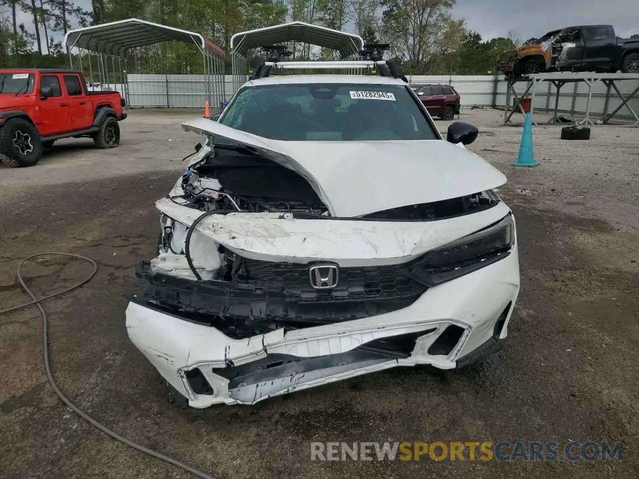 5 Photograph of a damaged car 19XFL2H81SE015835 HONDA CIVIC 2025