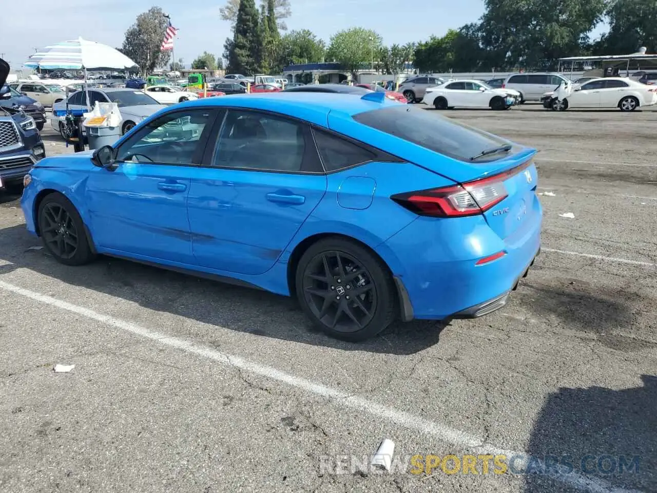 2 Photograph of a damaged car 19XFL2H82SE007212 HONDA CIVIC 2025