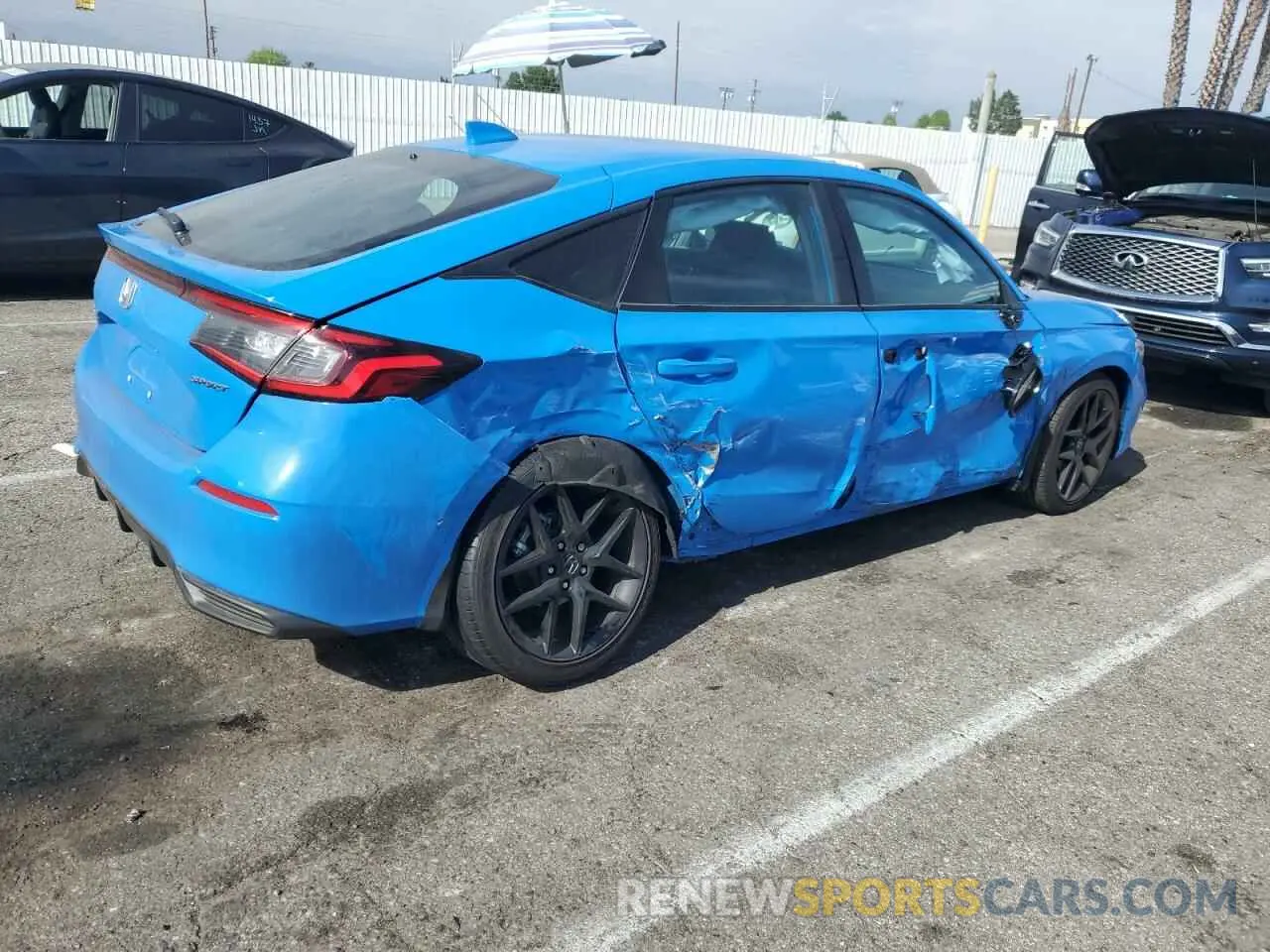 3 Photograph of a damaged car 19XFL2H82SE007212 HONDA CIVIC 2025