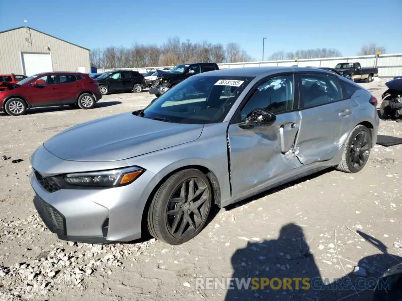 1 Photograph of a damaged car 19XFL2H82SE010045 HONDA CIVIC 2025