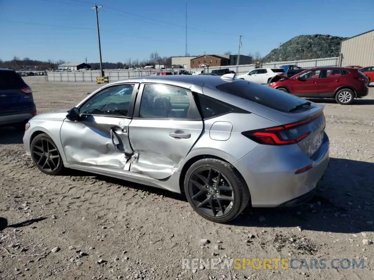 2 Photograph of a damaged car 19XFL2H82SE010045 HONDA CIVIC 2025