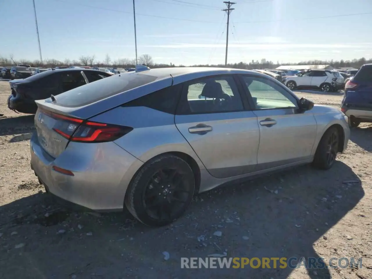3 Photograph of a damaged car 19XFL2H82SE010045 HONDA CIVIC 2025