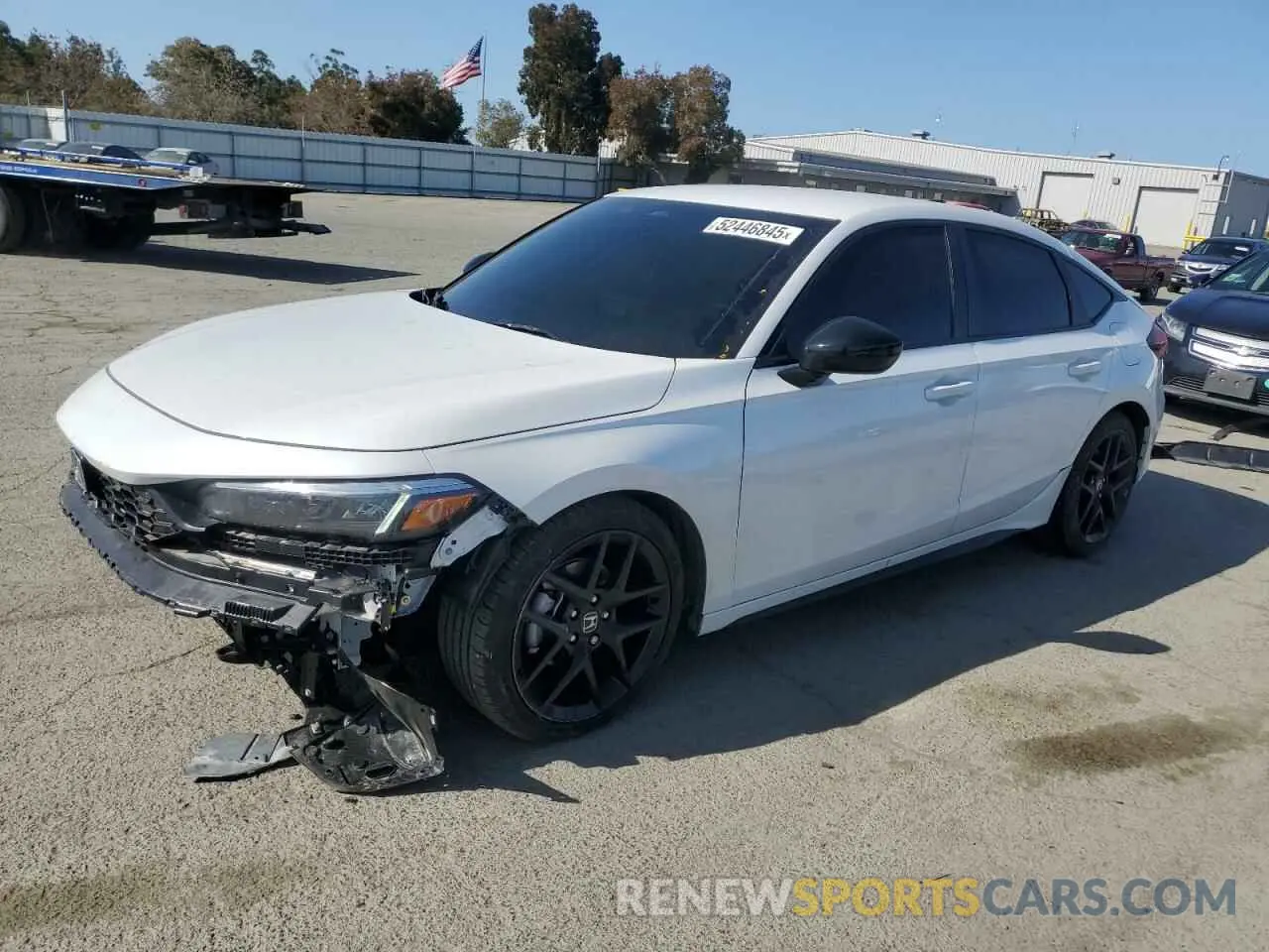 1 Photograph of a damaged car 19XFL2H83SE000155 HONDA CIVIC 2025