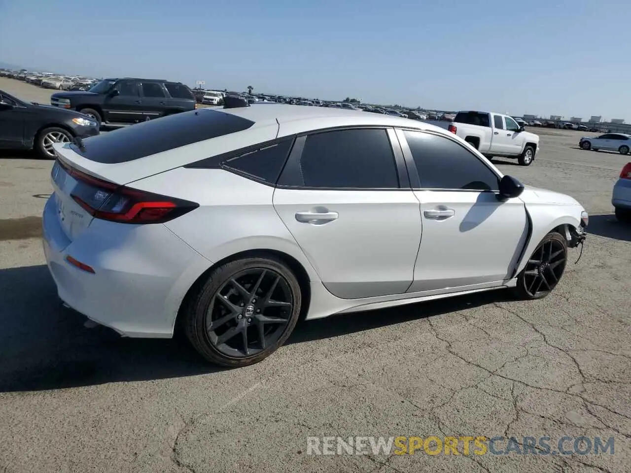 3 Photograph of a damaged car 19XFL2H83SE000155 HONDA CIVIC 2025