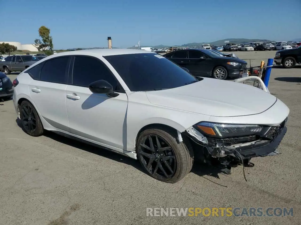 4 Photograph of a damaged car 19XFL2H83SE000155 HONDA CIVIC 2025