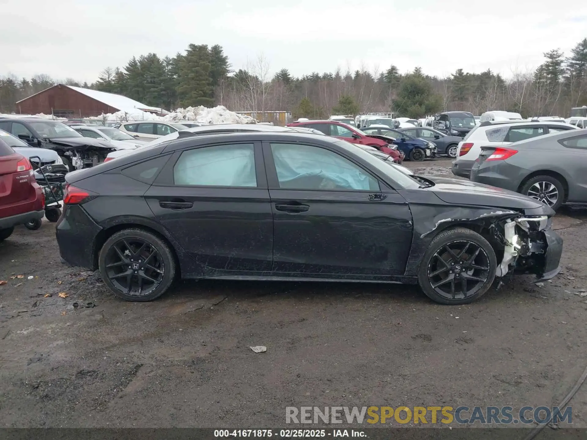 13 Photograph of a damaged car 19XFL2H83SE001712 HONDA CIVIC 2025