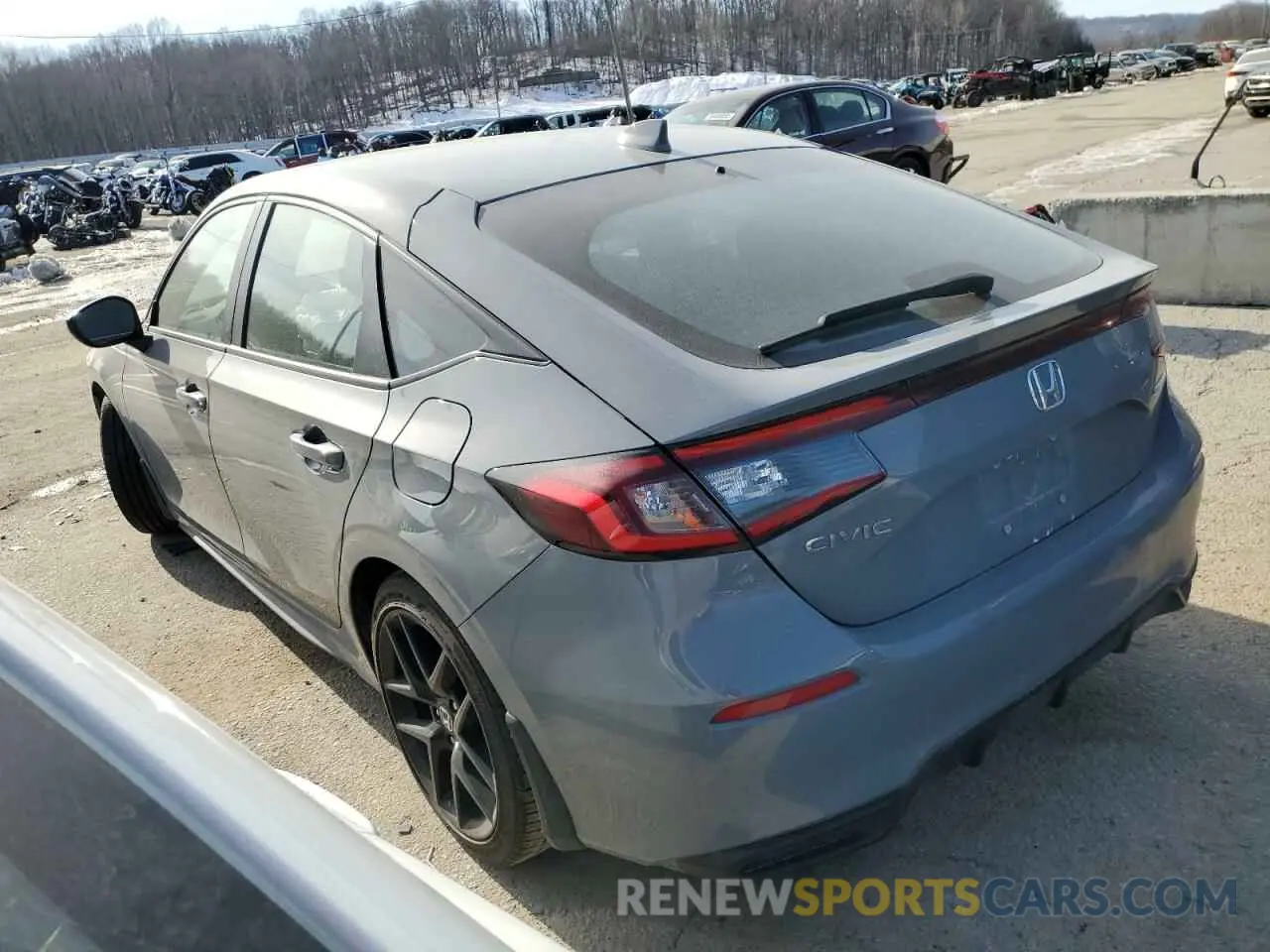 2 Photograph of a damaged car 19XFL2H83SE001872 HONDA CIVIC 2025