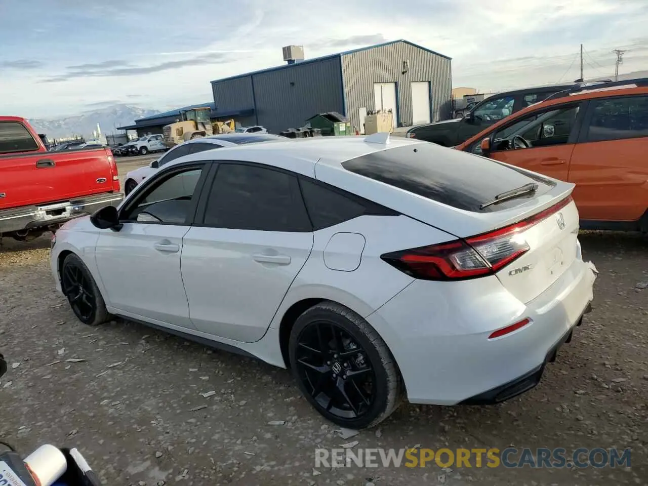 2 Photograph of a damaged car 19XFL2H83SE003654 HONDA CIVIC 2025