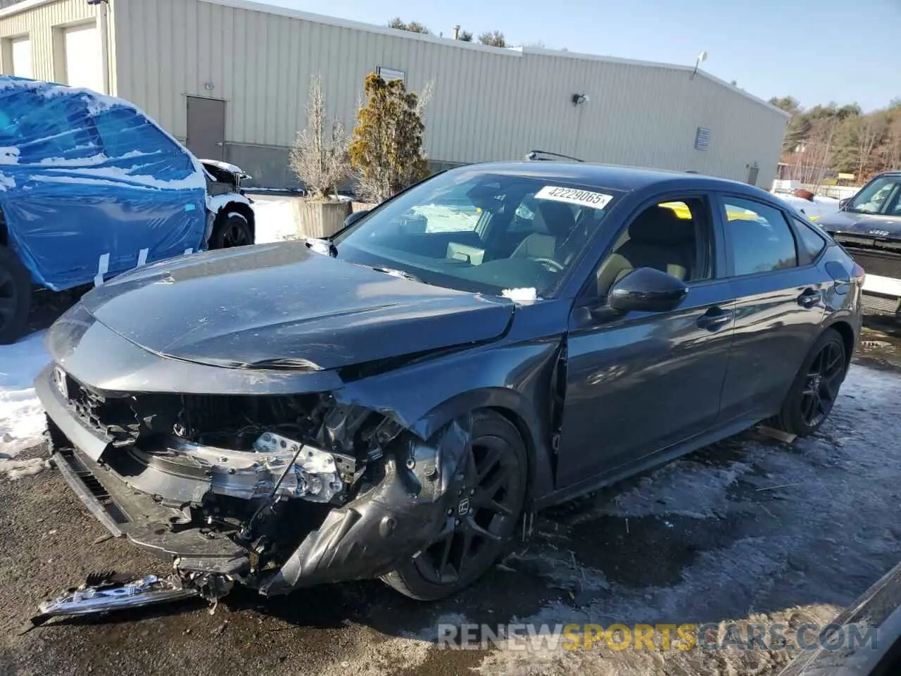 1 Photograph of a damaged car 19XFL2H83SE004447 HONDA CIVIC 2025