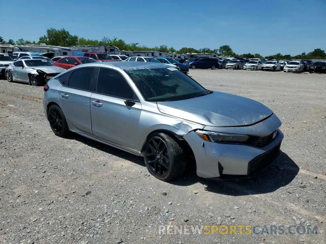 4 Photograph of a damaged car 19XFL2H83SE006411 HONDA CIVIC 2025