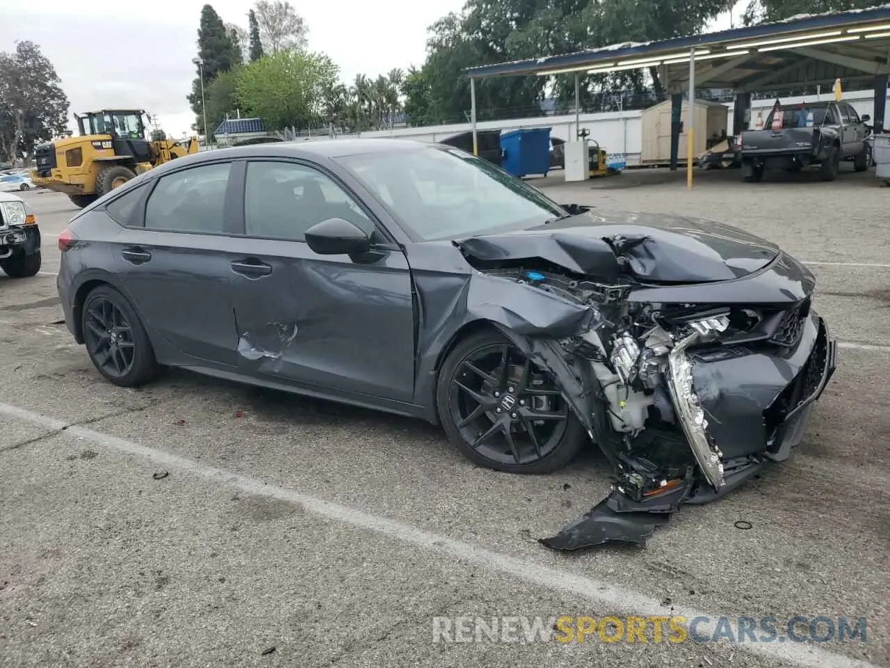 4 Photograph of a damaged car 19XFL2H83SE010135 HONDA CIVIC 2025