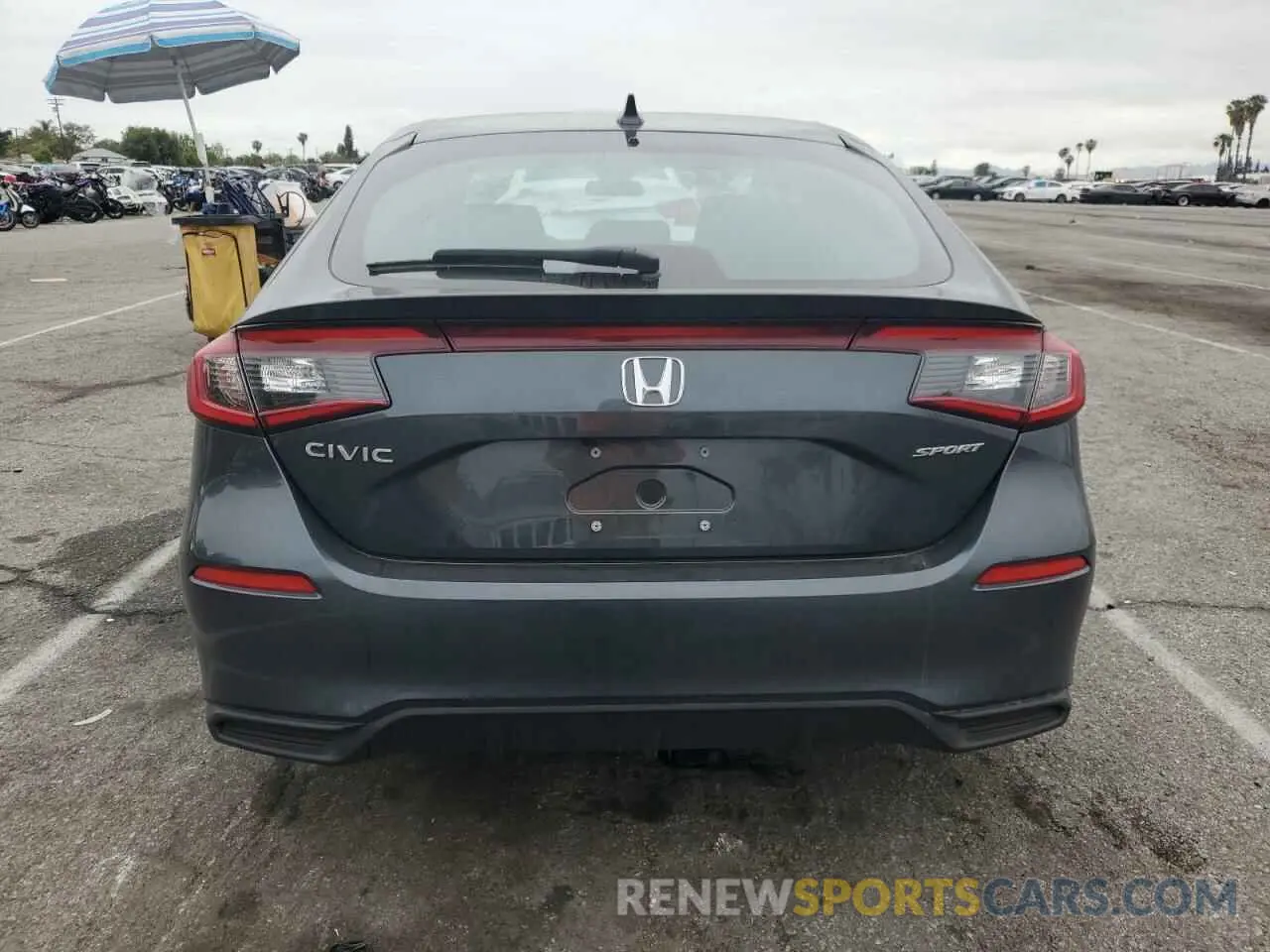6 Photograph of a damaged car 19XFL2H83SE010135 HONDA CIVIC 2025