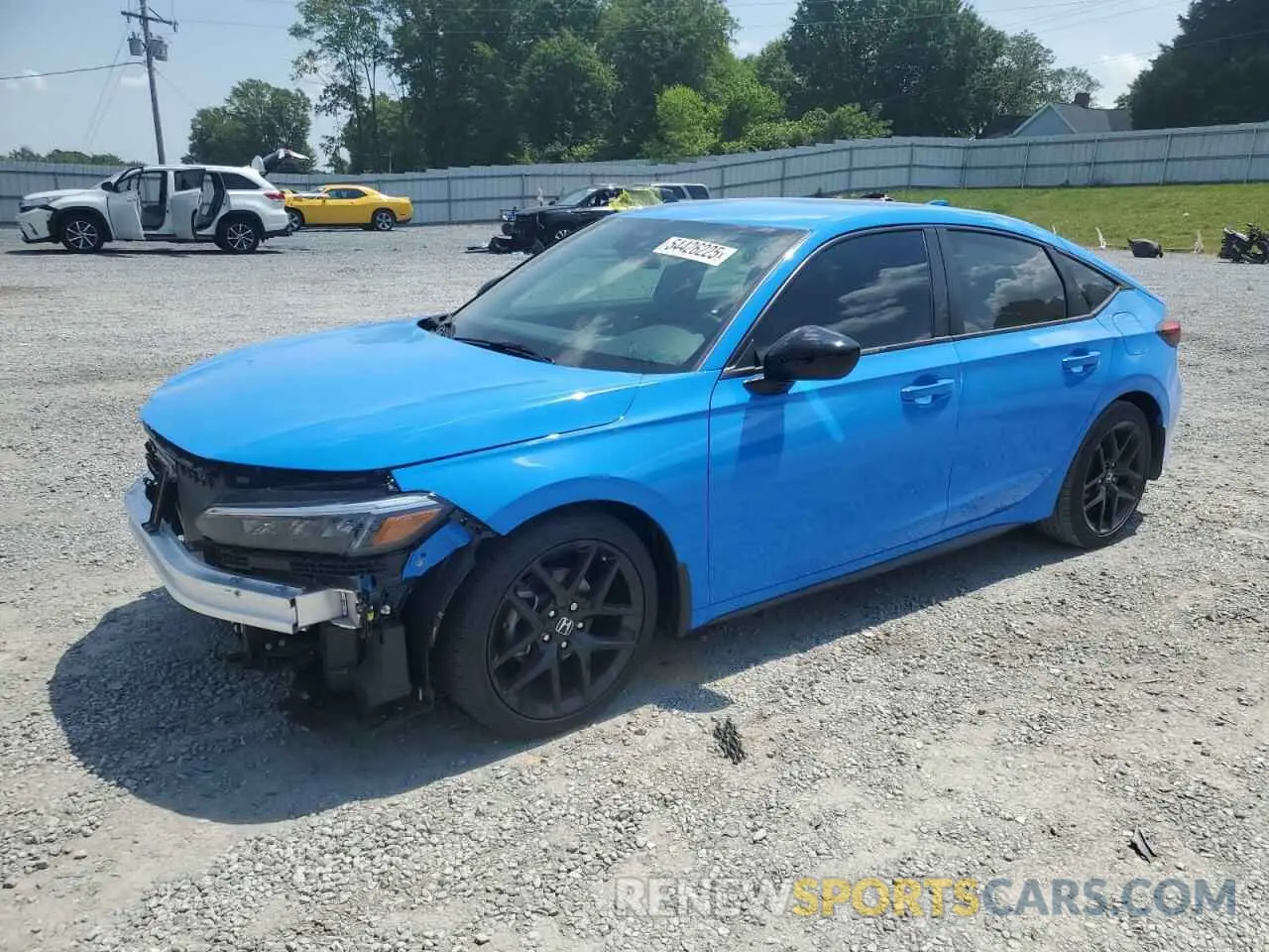 1 Photograph of a damaged car 19XFL2H83SE010474 HONDA CIVIC 2025