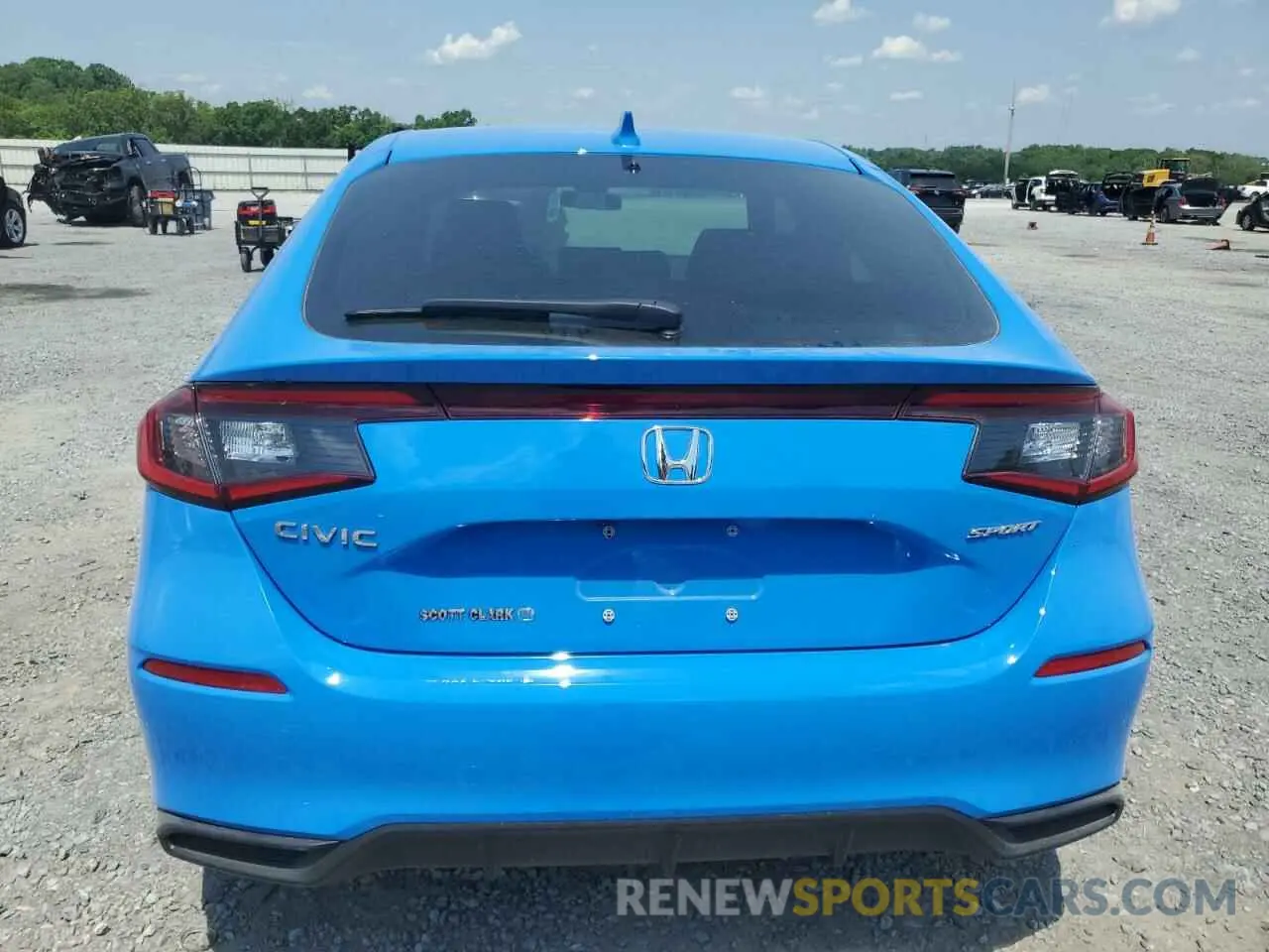 6 Photograph of a damaged car 19XFL2H83SE010474 HONDA CIVIC 2025