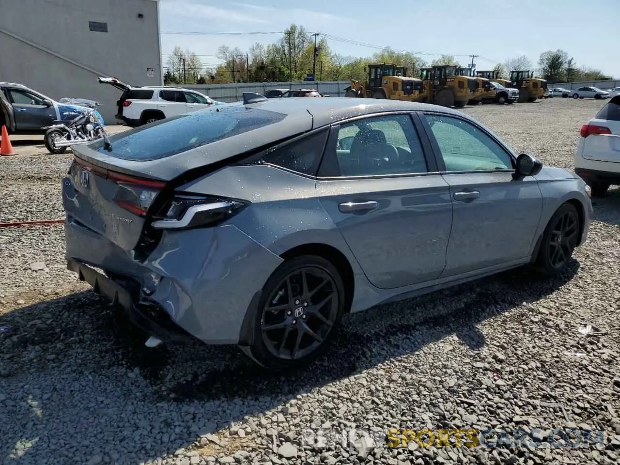 3 Photograph of a damaged car 19XFL2H83SE011575 HONDA CIVIC 2025