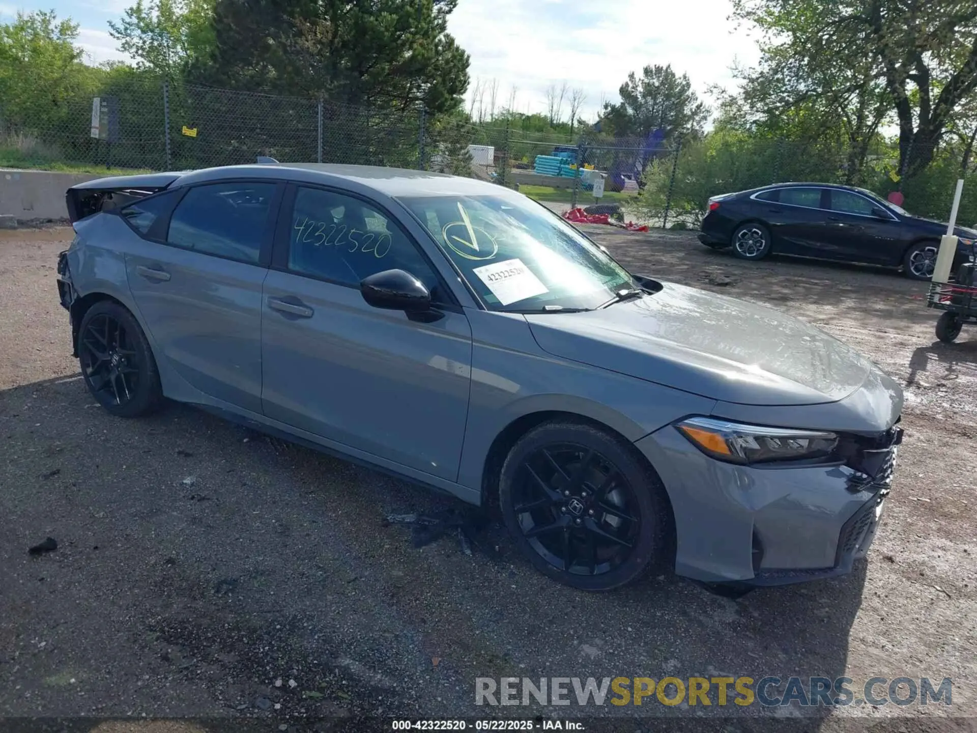 1 Photograph of a damaged car 19XFL2H83SE012631 HONDA CIVIC 2025