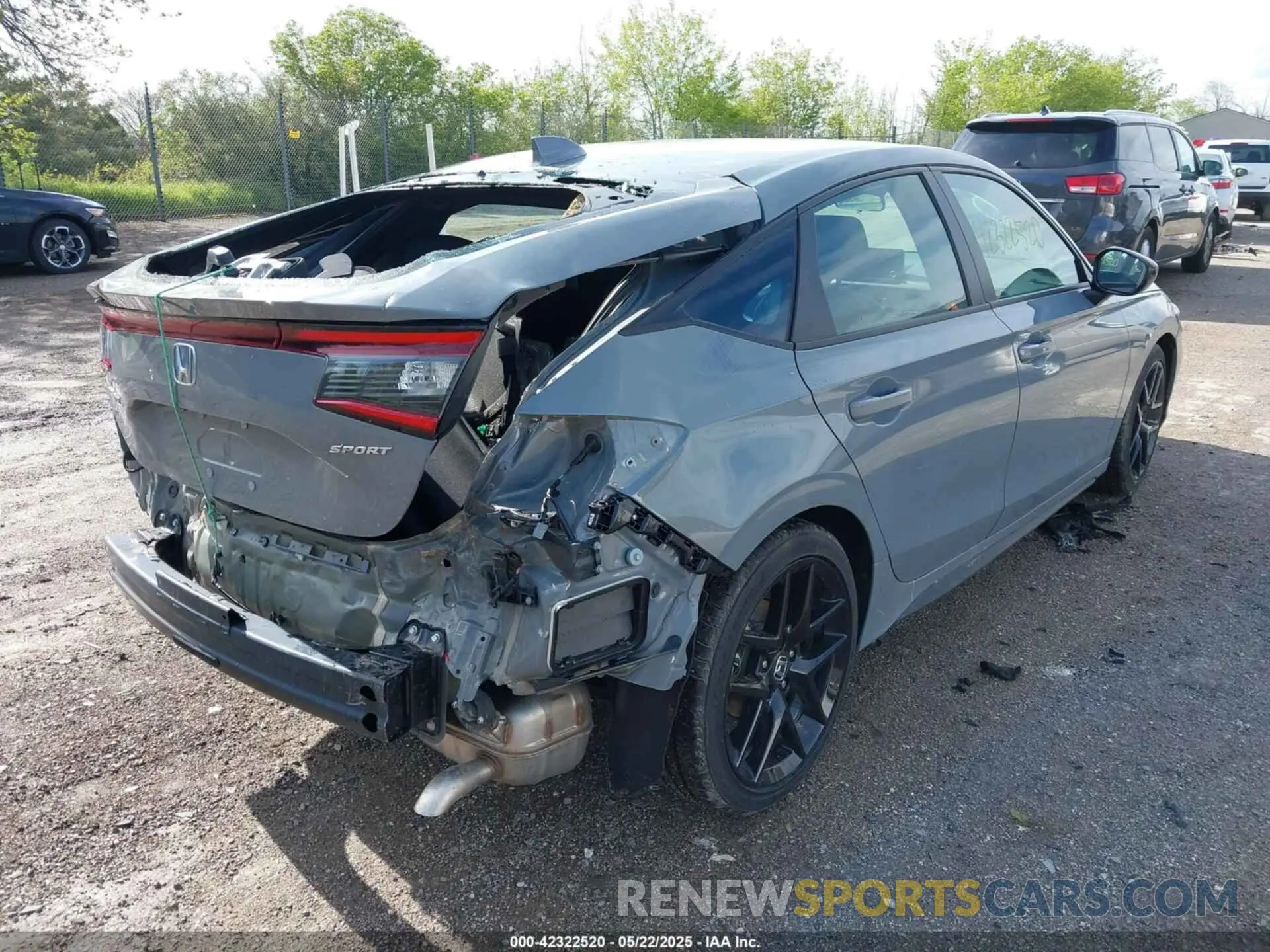 6 Photograph of a damaged car 19XFL2H83SE012631 HONDA CIVIC 2025